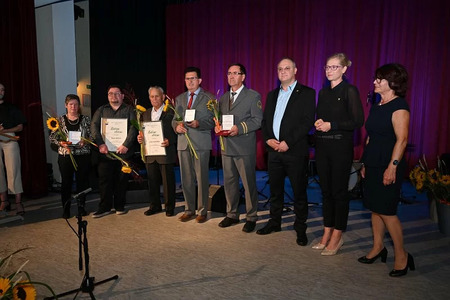 Fotografija Net8- prejemniki priznanj Občine Gornja Radgona